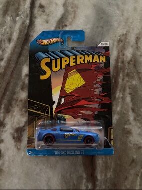 Superman 2005 ford mustang hot wheel